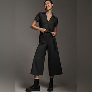 Anthropologie Black Jumpsuit